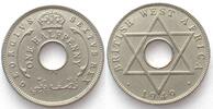 Britisch Westafrika BRITISH WEST AFRICA 1/2 Penny 1949 GEORGE VI Cu-Ni UNC!!! -