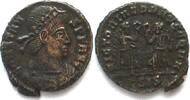 Roman Imperial CONSTANS (333-350 AD). AE Nummus, 347-348, ΓSIS, Siscia mint, VICTORIAE DD AVGGQ -