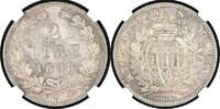 SAN MARINO 2L 1898R SAN MARINO. 2 Lire 1898 R, silver, NGC MS 64 NGC MS 64 409,99 EUR299,99 EUR  Excl. 15,00 EUR Verzending