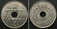Britisch Westafrika BRITISH WEST AFRICA. Penny 1936 KN, EDWARD VIII Cu-Ni UNC!!! -