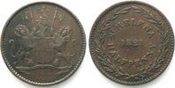 St. Helena SAINT HELENA. Halfpenny 1821 copper VF+ -