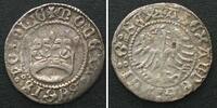 Polen POLAND 1/2 Grosz ALEXANDER I. JAGIELLON (1501-1506) silver XF! -