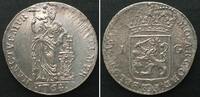 Niederlande - Overijssel NETHERLANDS - OVERYSSEL. Gulden 1764 silver UNC-!!! -