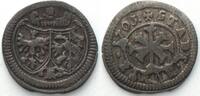 Nürnberg Germany NUREMBERG. Kreuzer 1703, silver VF -