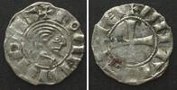 Antiochia Crusaders, Principality of ANTIOCH. AR Denier BOHEMUND III 1149-63, AU! -