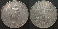 England GREAT BRITAIN. Trade Dollar 1897 B, silver, UNC-! -