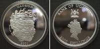 Uganda UGANDA. 2000 Shillings 2001, Mountain spirit, ILLUSION, silver Proof -