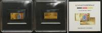 Tschad CHAD 3000 Francs 2024, 20 Euro EUROBANKNOTEN, SERIE II, Gold 1/1000 oz -