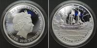 Tuvalu TUVALU 1 Dollar 2013 FLYING DUTCHMAN silver 1 oz Proof SCARCE! -