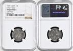 CHINA 10C KIAU CHAU German Occupation. 10 Cents 1909 Cu-Ni NGC UNC DETAILS, RARE!