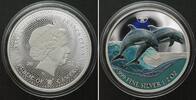 Kamerun CAMEROON. 500 Francs 2023 Bottlenose Dolphin CARIBBEAN LIFE silver RHODIUM -