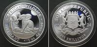 Somalia SOMALIA 100 Shillings 2024 Elephant AFRICAN WILDLIFE silver 1 oz -