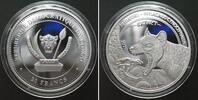 Kongo - Kinshasa CONGO 20 Francs 2021 Tasmanian wolf PREDATORS silver 1 oz Proof -