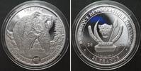 Kongo - Kinshasa CONGO 20 Francs 2022 BEAR silver 1 oz Proof -