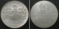 Deutschland - DDR GERMAN DEMOCRATIC REPUBLIC 10 Mark 1983 RICHARD WAGNER silver BU -
