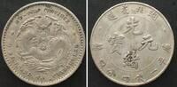 China - Hupeh CHINA - HUPEH 20 Cents ND (1895-1907) KUANG-HSU silver AU! -