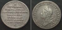 Braunschweig-Lüneburg-Calenberg-Hannover HANNOVER 1/8 Thaler 1737, GÖTTINGEN UNIVERSITY, GEORGE II of ENGLAND silver RARE -