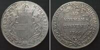 Haus Habsburg AUSTRIA - BURGAU Thaler 1766 Gunzburg mint, MARIA THERESA, silver XF! -