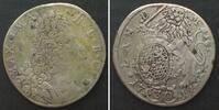 Bayern German States BAVARIA 30 Kreuzer 1719 MAXIMILIAN II EMANUEL silver VF -