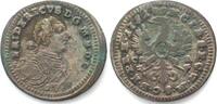 Brandenburg-Bayreuth German BRANDENBURG-BAYREUTH 1 Kreuzer 1751 CLR, FRIEDRICH III silver XF! -