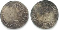 Regensburg, Stadt REGENSBURG City. Batzen 1524 silver VF+ -