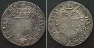 Leuchtenberg German LEUCHTENBERG Batzen 1533, Pfreimd mint, GEORG III, silver XF! -