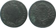 Württemberg German States WURTTEMBERG 3 Kreuzer 1824, WILHELM I, billon aVF -