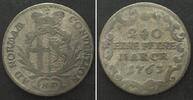 Fulda, Bistum German States FULDA. 5 Kreuzer 1763, HENRY VIII of BIBRA, silver VF -