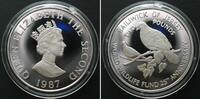 Jersey 1987 JERSEY 2 Pounds 1987 Pink Pigeon WWF silver Proof PP 79,99 EUR59,99 EUR  Excl. 15,00 EUR Verzending