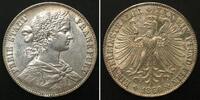 Frankfurt Vereinstaler 1860 German States FRANKFURT AM MAIN Thaler 1860 ... 149,99 EUR  Excl. 15,00 EUR Verzending