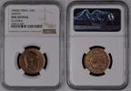 INDIA 1/4A BRITISH INDIA 1/4 Anna 1906 EDWARD VII copper NGC UNC Details ! -