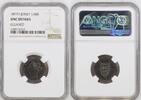 JERSEY 1/48S JERSEY 1/48 Shilling 1877 H VICTORIA bronze NGC UNC Details -