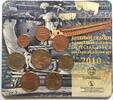 Griechenland 3,88 € GREECE 2010 Euro 3.88 BU MINT SET with 2€ circulating -