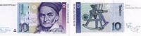 Allgemein 10 Mark Bundesrepublik 1960-1999. -