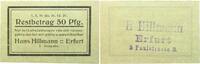 Erfurt 50 Pfennig -