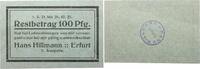 Erfurt 100 Pfennig -