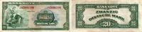 Allgemein 20 Deutsche Mark Bank Deutscher Länder 1948-1949. -