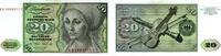 Allgemein 20 Mark Bundesrepublik 1960-1999. -