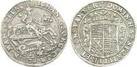 Mansfeld-vorderortische Linie zu Eisleben 1/3 Taler Johann Georg III. 1663-1710. -