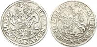 Mansfeld-vorderortische Linie zu Friedeburg 1/2 Taler Peter Ernst i., Bruno II., Gebhard VIII. und Johann Georg IV. 1587-1601. -