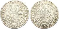 Mansfeld-vorderortische Linie zu Friedeburg 1/2 Taler Peter Ernst i., Bruno II., Gebhard VIII. und Johann Georg IV. 1587-1601. -