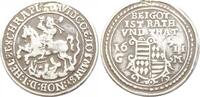 Mansfeld-eigentliche hinterortische Linie 1/2 Spruchtaler, ältere Fälschung 16 David 1603-1628. -