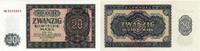 Allgemein 20 Mark DDR 1949-1990. -