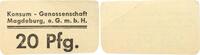 Magdeburg 20 Pfennig -