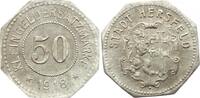 Hersfeld 50 Pfennig 1918 Fast vorzüglich 15,00 EUR  Excl. 6,00 EUR Verzending