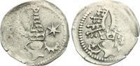 Sachsen-Markgrafschaft Meißen Hornpfennig Kurfürst Ernst, Albrecht und Wilhelm III. 1465-1482. -