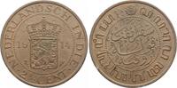 Niederlande-Niederländisch-Ostindien 2 1/2 Cent Unter Holländischer Herrschaft 1816-1949. -