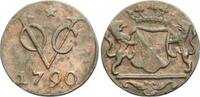 Indien-Niederländisch Ostindien Cu Duit Holland-VOC 1602-1799. -