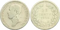 Niederlande-Königreich 25 Cent Wilhelm II. 1840-1849. -