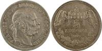 Ungarn- Kremnitz 5 Korona 1907 Franz Joseph I. Sehr Schön